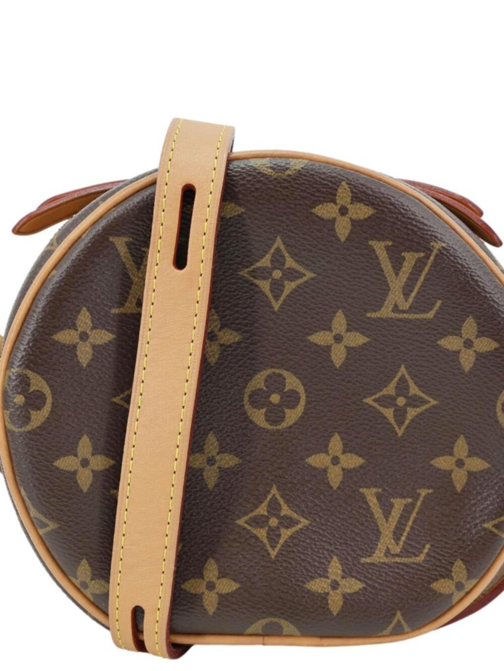 Louis Vuitton Boite Chapeau Souple PM Monogram Canvas Shoulder Bag Brown